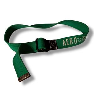 Aeropostale NY Y2k preppy mens Belt in green